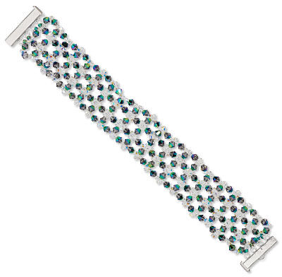 Bracelet with crystals